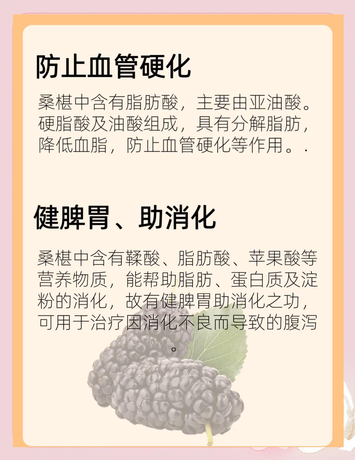 桑葚的禁忌症,4类人群不宜吃桑葚